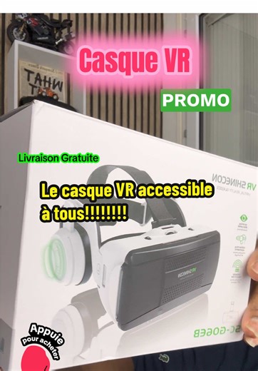 casque VR pour smartphone, c’est une valeur sûre. Simple, fun, immersif.#bonplan #offrespourtoi #ayebeau #vr #ouvretesoffres