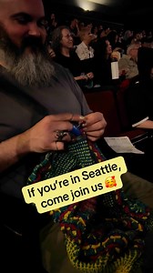 31K views · 1.2K reactions | I had so much fun knitting and watching Mamma Mia with Stitch Cafe at SIFF. If you’re in Seattle, join us next month! | Yarn Dragon | Facebook