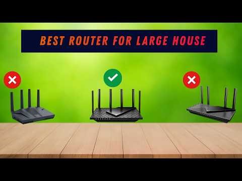 BEST WI-FI ROUTER FOR LARGE HOUSE | LONG RANGE & FAST INTERNET COVERAGE