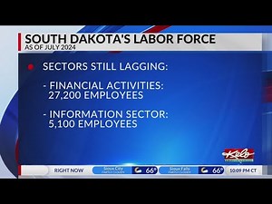 The job industries thriving and lagging in SD
