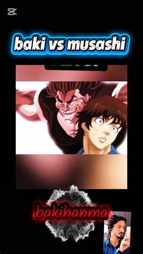 baki vs musashi Greedy 🥵🫀 || #500kviews #new #latest #trandingvideo #bakihanma #anime #explore