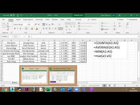 cd collection spreadsheet tutorial.