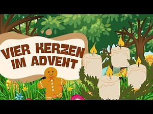 🕯️ Advent, Advent – Wunderschönes deutsches Kinderlied zur Weihnachtszeit | KinderKlangTV