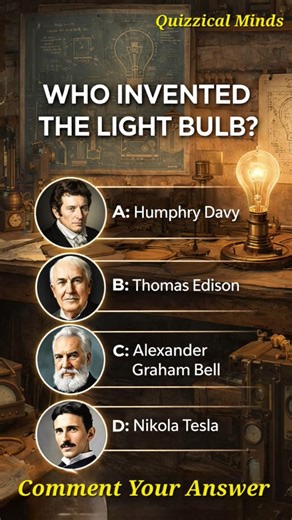 💡 Who Invented the Light Bulb? Most Fail #shorts #facts