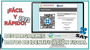►|🔥DESCARGAR MIS DATOS DE IDENTIFICACIÓN FISCAL, SAT ¡FÁCIL Y RÁPIDO!🔥 | Conta Fiscal Asesorías