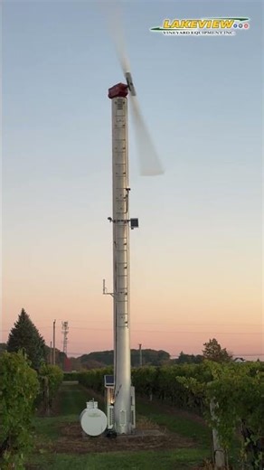 Wind Machine Frost Protection | Vineyard Frost Protection | Orchard-Rite Wind Machine | CAT Diesel