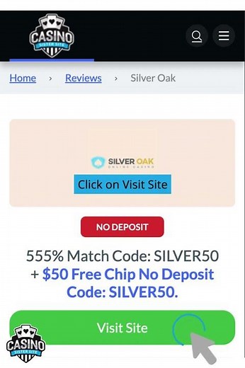 How to sign up for Silver Oak Casino? #casinosistersite