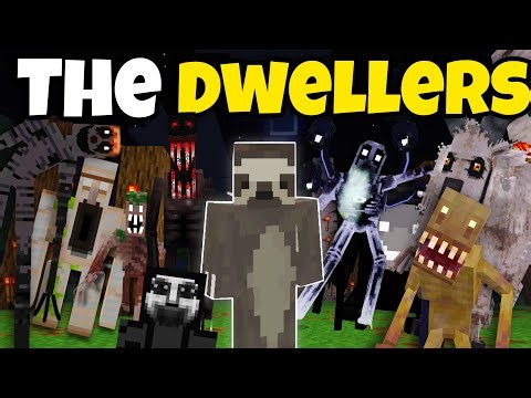 I Survived THE DWELLERS In Minecraft Bedrock [FULL MOVIE]