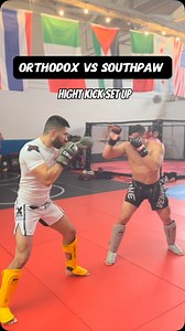 Orthodox vs Southpaw High Kick Set Up We were witness of this Set Up last Weekend in the UFC @justin_gaethje vs Dustin Portier This is one of the most effective ways to set up your high kick when fighting someone with opposite stance . (Works same Southpaw vs Orthodox) * Throw your Cross to HIDE your High Kick . * Throw the High Kick right behind the Cross ‼️ One arm is NOT enough to block a high kick ‼️ I’ll still make a lot of damage Follow @horaciocft . . . . . . . #mma #mmafighter #ufcfighte