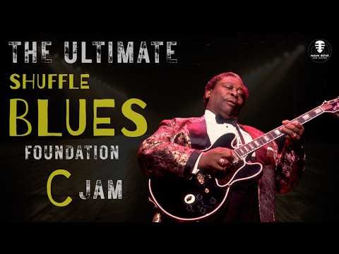 The Ultimate Blues Foundation | Raw 12-Bar Walking Shuffle (Just Bass & Drums)