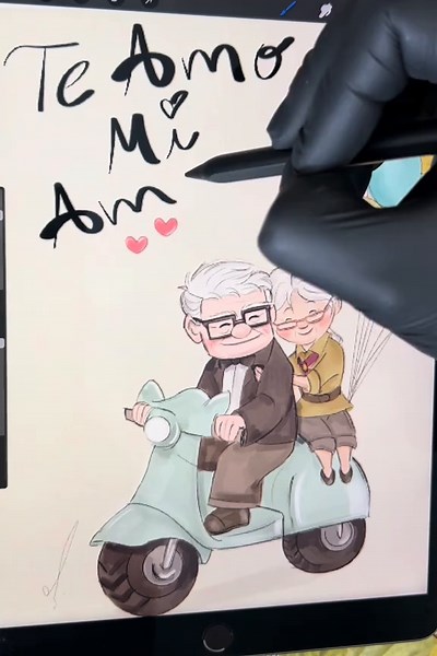 Dibujo de Amor: Creativas Dedicatorias para Enamorados