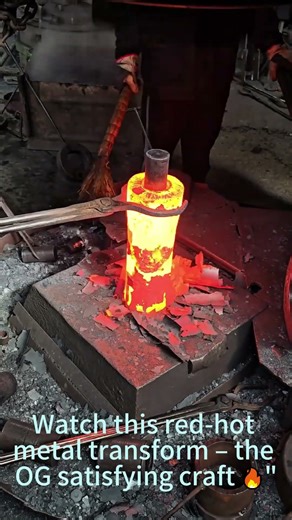 Blacksmith Forging Satisfying Metal Shaping
