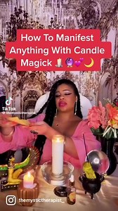 How to manifest using candle magic#candlemagic#healingshamanic | Sha-Manic Healing | Facebook