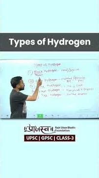 Types of hydrogen #education #greenhydrogen#upsc#scienceandtechnolog#psi #constable #renewableenergy