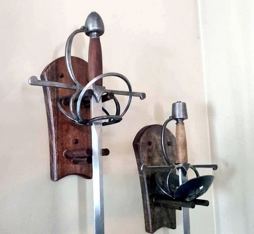Rapier Specific Vertical Sword Display - Etsy