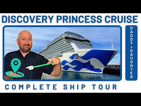 Discovery Princess Complete Ship Tour (with on-screen navigation)