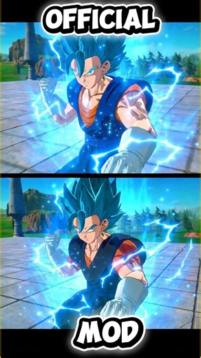 $70 Game vs. FREE Mod: Vegito Blue Animation Battle! 📉