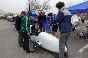 Human-Powered Vehicle Design Team debut latest vehicle at ASME competition - Department of Materials Science & Engineering