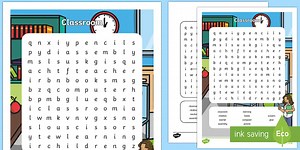 School Word Search