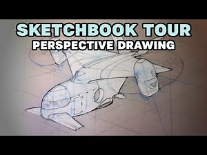 How I Learned Perspective Drawing - Exercises Guide & Sketchbook Tour