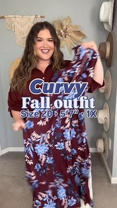 Walmart plus size midi dress for Fall 💜🍂👜 Wearing a size 1X and under $30! Styled with wide calf boots. Comment “OUTFIT” to get outfit details sent to your inbox 💌 #walmartfashion #falloutfitideas #ootd #styleinspo #casualoutfitideas #everydaystyle #curvystyle #plussizefashion #affordablefashion #fallfashion | Ashley Behrends