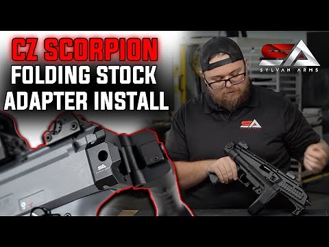 Sylvan Arms CZ Scorpion Folding Stock Adapter (FULL INSTALL)