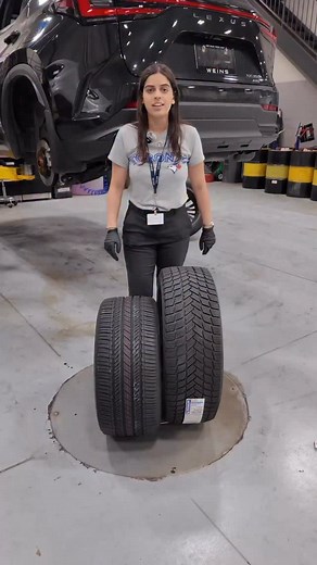 213K views · 926 reactions | The difference between winter tires and all season tires  ❄️ Winter is approaching and it’s time to swap your tires. Book your tire change and stay safe on the roads this winter! #lexuscanada #lexusfam #canadiandrivers #wintertires #allseasontires #carservice #carmaintenance #tireswap #winterdriving | Don Valley North Lexus | Facebook