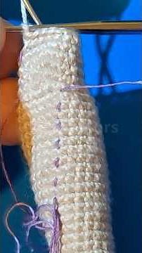 Round 33 - Realistic Crochet Legs - Right #crochet #tutorial #wip