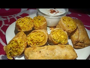 Crispy Maggie Vegetable Spring Roll Quick and easy to make|| Spring Roll