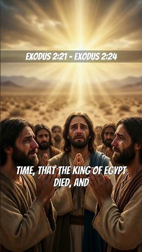 📖 Today's Verses: Exodus 2:21 – Exodus 2:24