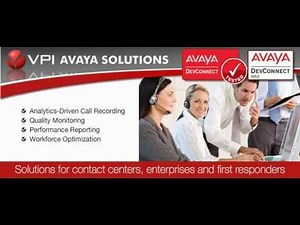 Avaya Compliant Call Recording, Reporting & Workforce Optimization Software by VPI