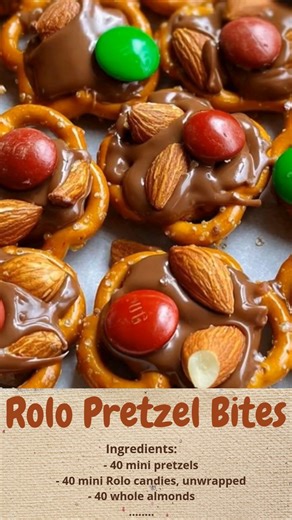 Rolo Pretzel Bites | Cakecrafted Recipes