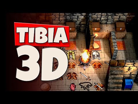 TIBIA 3D - O jogo já está ONLINE na versão beta | ⛏