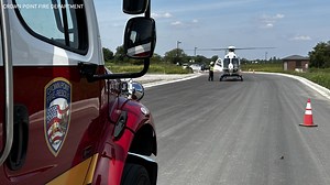 Crown Point city employee rescued from lift station, seriously injured, fire officials say