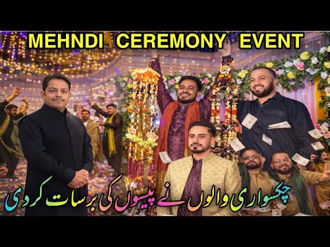 Money Rain & Bhangra Madness 💸🥁 | Mehndi Night Celebration