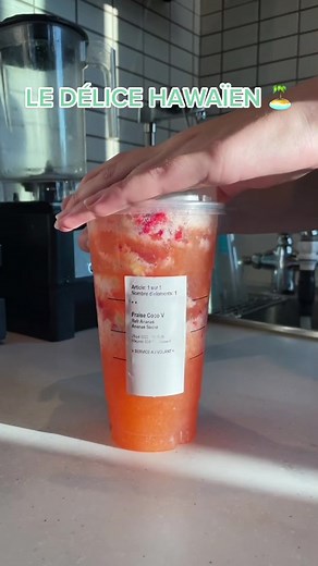 Délice hawaïen : Boisson du mois d'août chez Starbucks