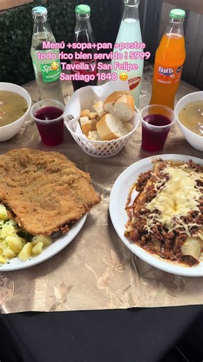 ✨ ¿Buscás un menú económico, rico y bien servido? ✨ 🍽️ 🍲 MENÚ DEL DÍA $5999 🍲 Incluye sopa pan postre 👉 Canelones 👉 Milanesa de mondongo con doble guarnición También contamos con empanadas, pizzas y minutas diarias 🚚 Envío sin cargo por la zona 📲 3874815145 ¡Los esperamos con amor! ❤️👩‍🍳 #menudiario #menueconomico #menusalta #tiktok