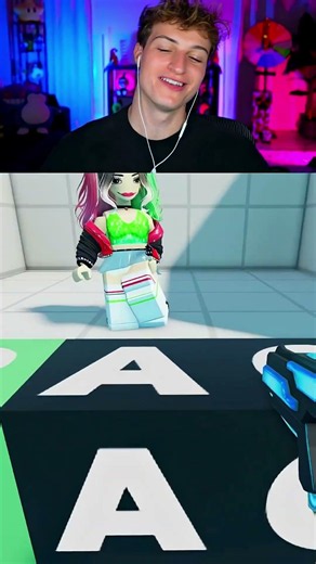 ​@nobrainjames AND @IBella ROBLOX WORDLE 😂 #roblox #funny #gaming #memes #trolling #challenge