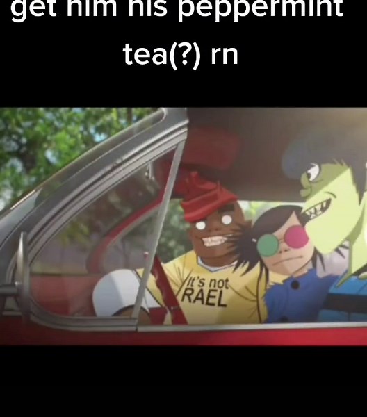 #gorrilaz #2d #noodle #russel #murdoc