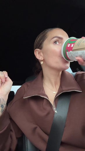 Early morning start with @McDonald’s UK and @Starbucks UK BRING ME TO LIFE #wakemeup #mumsoftiktok #mcdonaldsbreakfast #starbucks #coffee