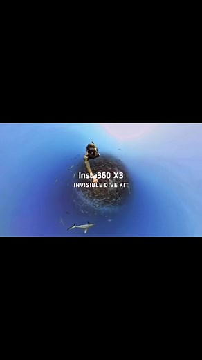 2.5K views · 48 reactions | Seamless 360 Filming Underwater with the New Insta360 X3 Invisible Dive Kit! First-of-its-kind setup delivers epic third-person views and unobstructed 360 capture underwater. #Insta360PH #insta360invisibledivekit | Insta360 Philippines | Facebook