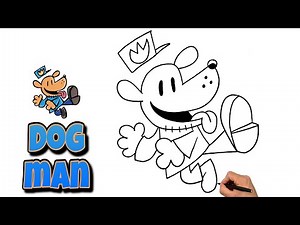 How To Draw Dog Man | DOG MAN MOVIE #dogman #dogmanmovie