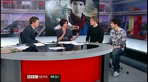 1.7K views · 321 reactions | Merlin co-stars Bradley James (Arthur Pendragon) and Colin Morgan (Merlin) discuss their hit television show on the British show called, "Breakfast". | Merlin Mania | Facebook