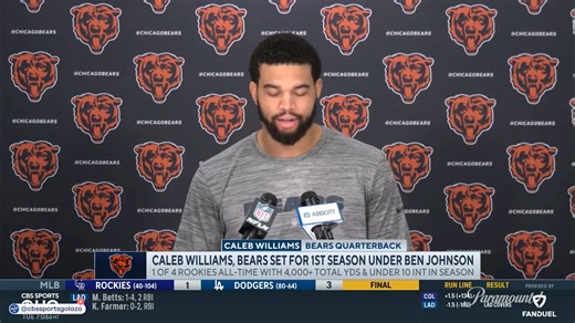 41K views · 405 reactions | Caleb Williams on his growth in the game.. | Chicago Bears on CBS Sports | Facebook