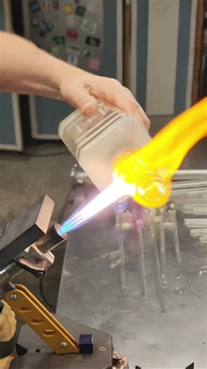 Old No.7 is the MULE🐉of soft glass..this one made it🔥 #art #satisfying #fyp #viral #video #shorts