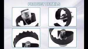 2" Spiral Cutter Fits For Ridgid K-50 K-400 K-3800 Drain Machines,Drain Snake Attachment Replace T-209 63025.