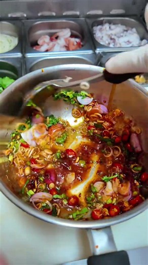 Spicy Roasted Chili Paste Oyster Salad – our restaurant ✨with #fifaworldcup2026 vibes😁#youtubeshorts