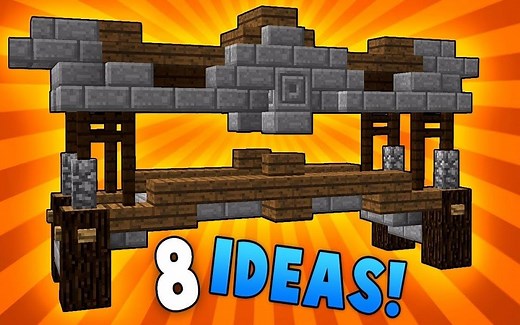 【Cubey】【我的世界】8种桥梁设计！