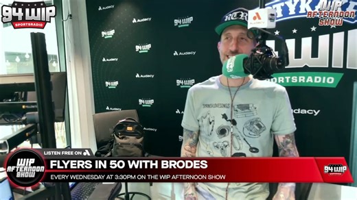 Brodes Media on Instagram: "#FlyersIn50 - Successful road trip, but the Foerster injury and the loss to Penguins hit hard.... @sportsradio94wip #fyp #fypシ #Flyers #LetsGoFlyers #PhiladelphiaFlyers #NHL"