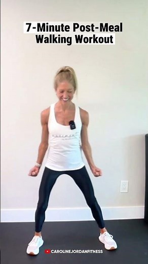 Lower Blood Sugar After Eating | 7-Minute Post-Meal Walking Workout (DAY ONE) #carolinejordan